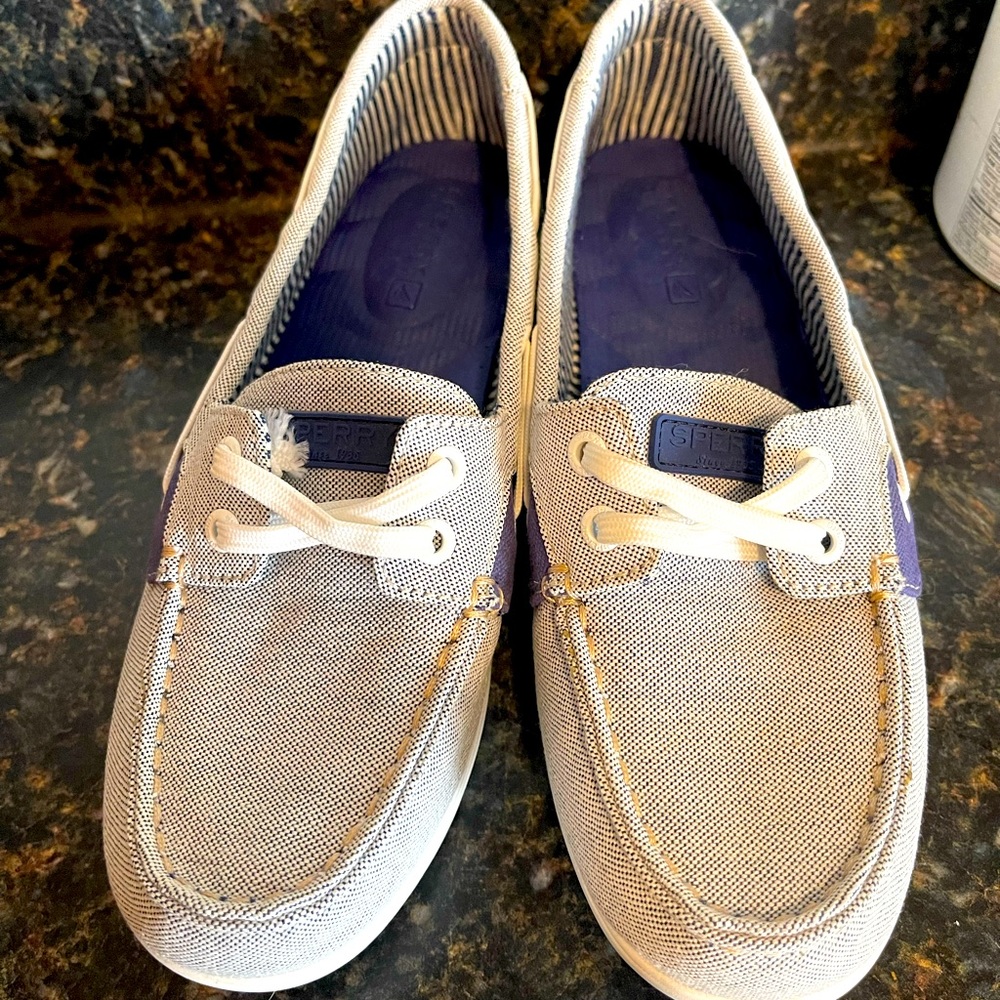 Sperrys worn once
